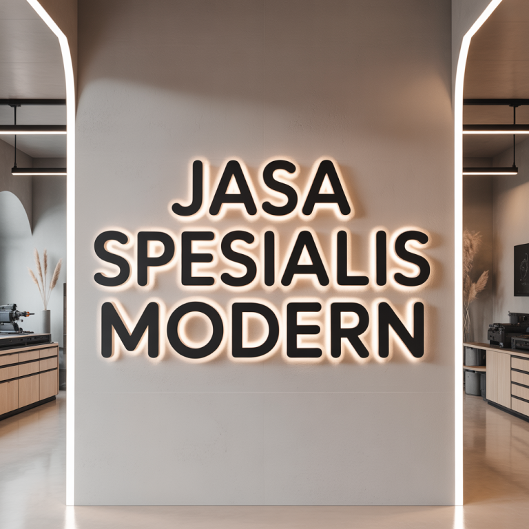 Tren Layanan Jasa Spesialis Modern