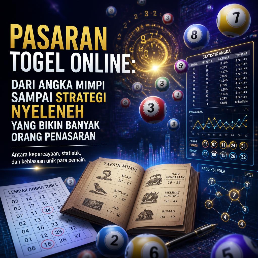 Pasaran Togel Online: Dari Angka Mimpi Sampai Strategi Nyeleneh yang Bikin Banyak Orang Penasaran