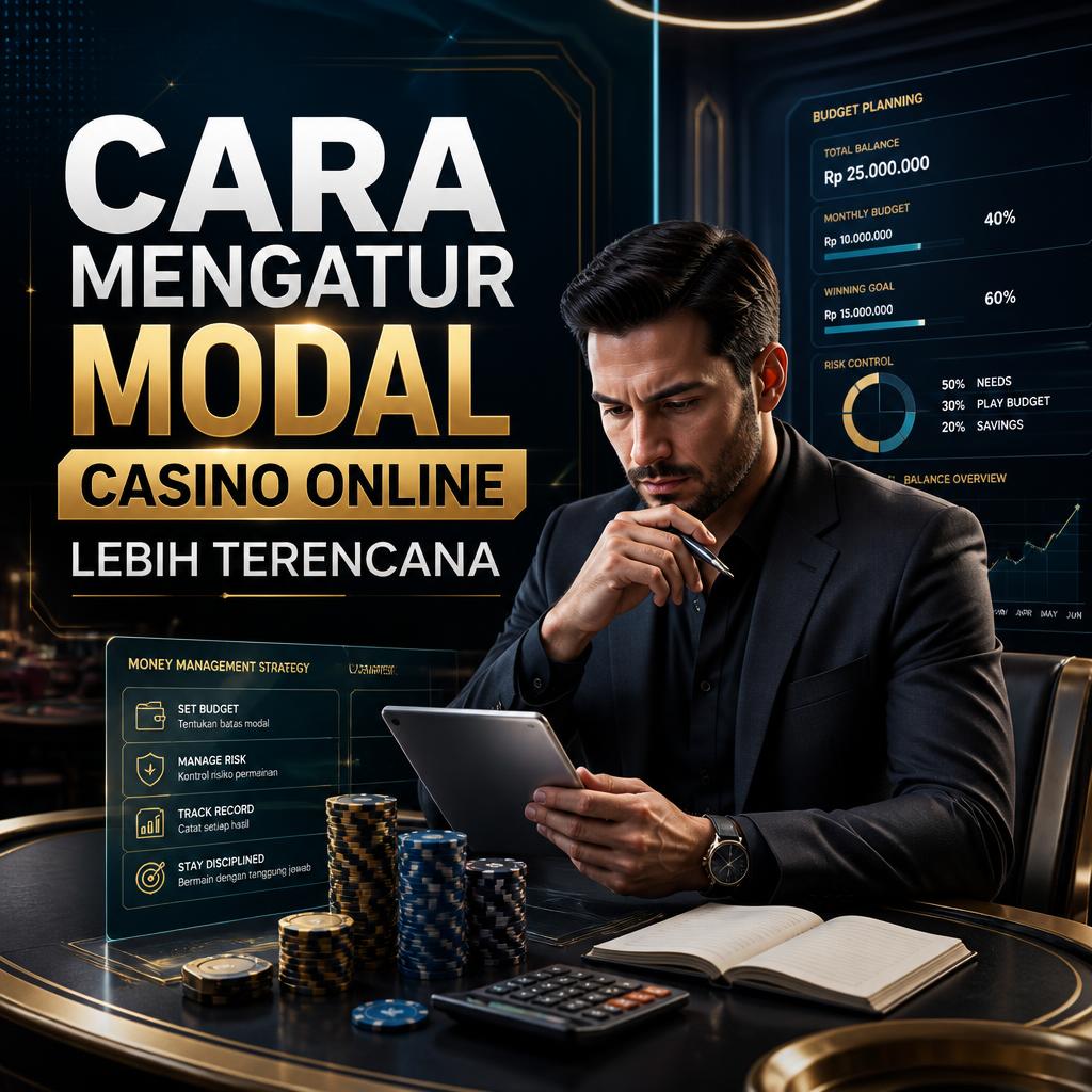 Cara Mengatur Modal Bermain Casino Online Agar Lebih Terencana